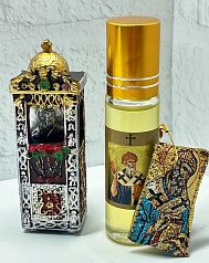 Набор Святителя Спиридона Тримифунтского (Святыня,миро,ладанка)