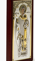 Икона Святого Спиридона Точный список с Иконы, находящейся в храме Святого Спиридона. Размер 7*14см. Prince Silvero